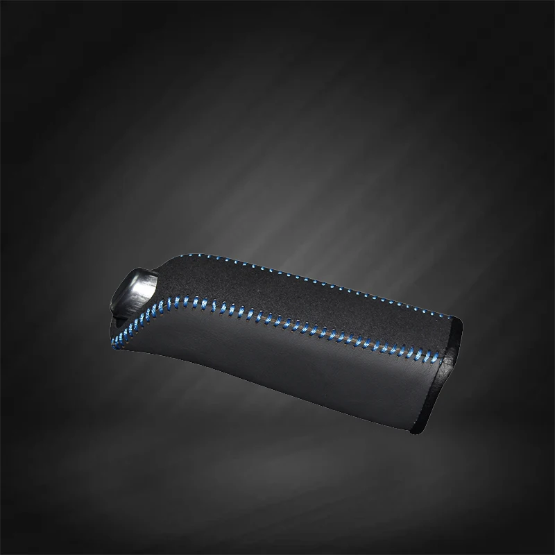 

Чехлы для ручного тормоза автомобиля, кожаный чехол верхнего слоя для Ford Mondeo, чехлы для рулевых тормозов, автомобильные чехлы из натурально...