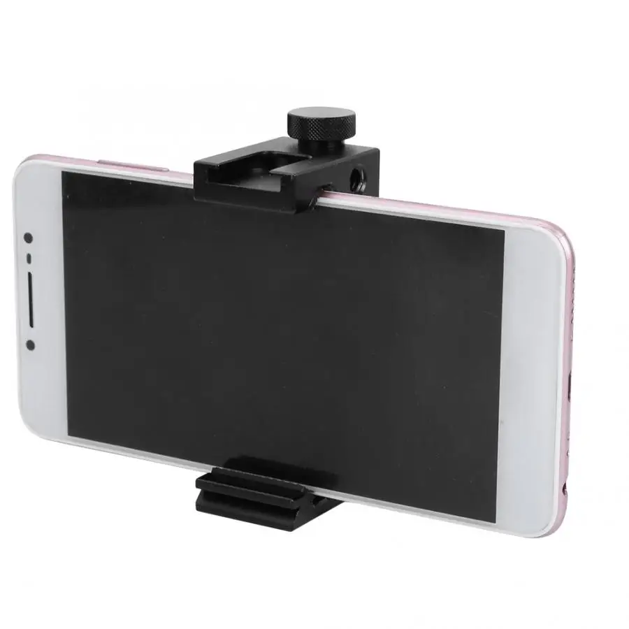 Крепление зажим для смартфона из алюминиевого сплава фотостудии|Аксессуары