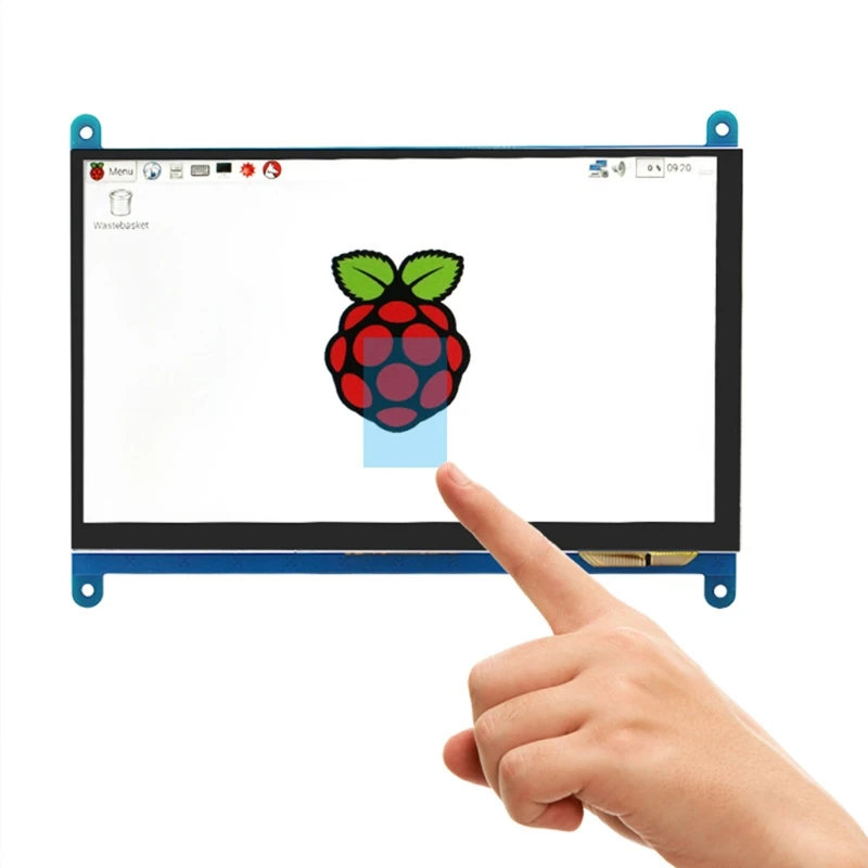 

LCD Display 1024x600 Resolution IPS Capacitive 7 In Touch Screen Support Systems for Raspberry Pi 4B/3B