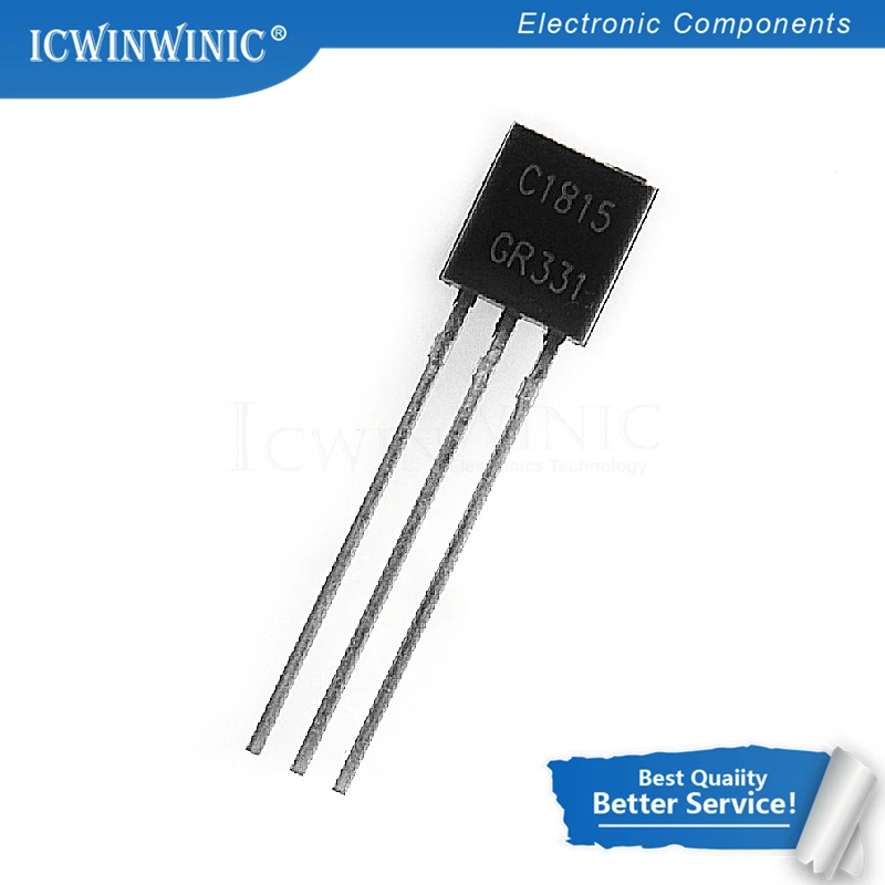 100 шт. 2SC1815GR TO92 2SC1815 TO-92 C1815 2SC1815-GR новый оригинальный транзистор в наличии |