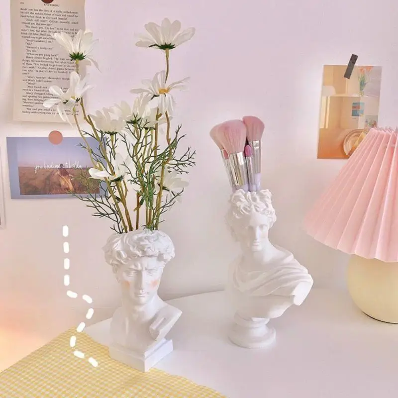 Ваза для портрета в скандинавском стиле цветочный горшок макияжа держатель