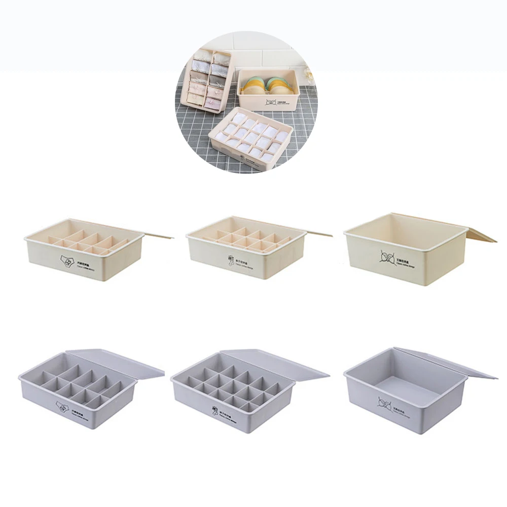 Пластиковый многоразмерный органайзер для бюстгальтеров нижнего белья домашняя