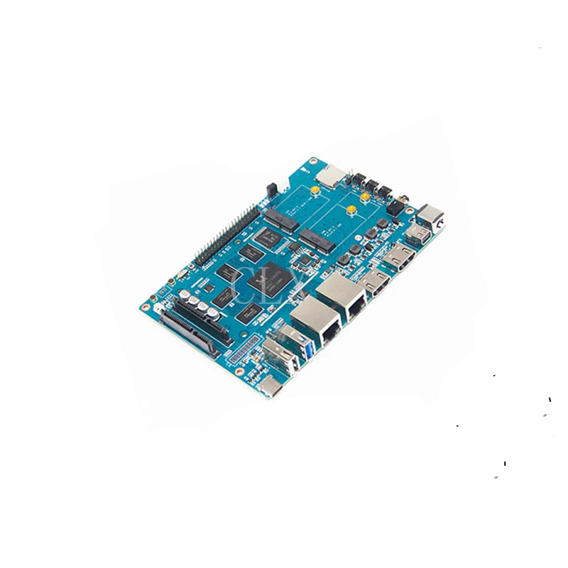 Banana Pi W2 BPI-W2 + акриловый чехол 12V 2A DC Мощность для смарт-маршрутизатор NAS RTD1296 чип