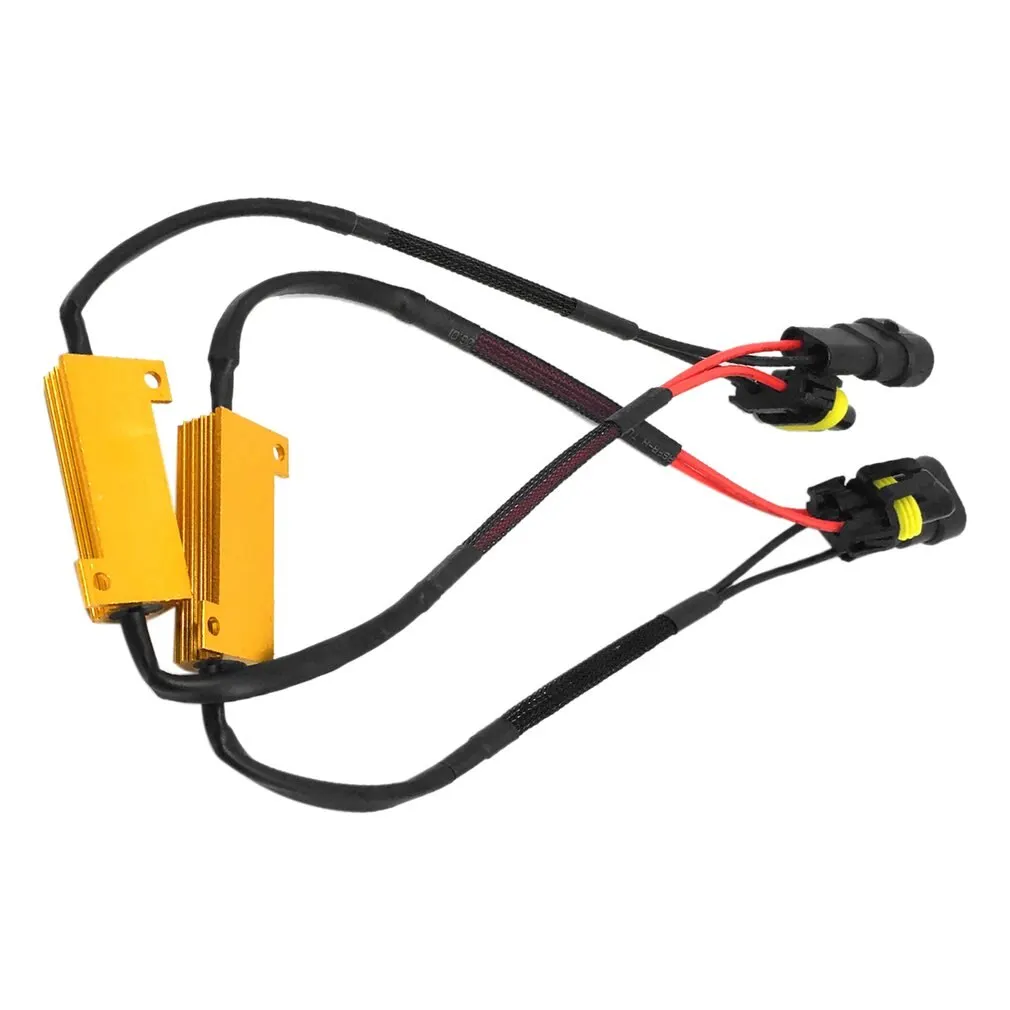 

1Pc DC12V 50W Wiring Harness 9005 9006 Fog Light Wire LED Foglamp Line Cable Car Vehicle Modification Accessories