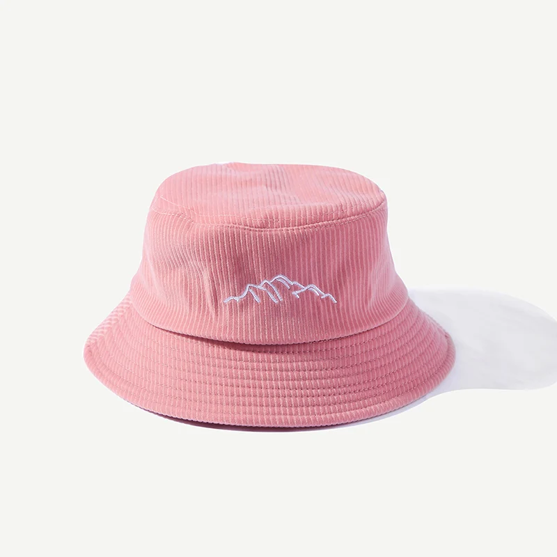 Осенняя Новая женская Рыбацкая шляпа вельвет наружное ведро солнцезащитная