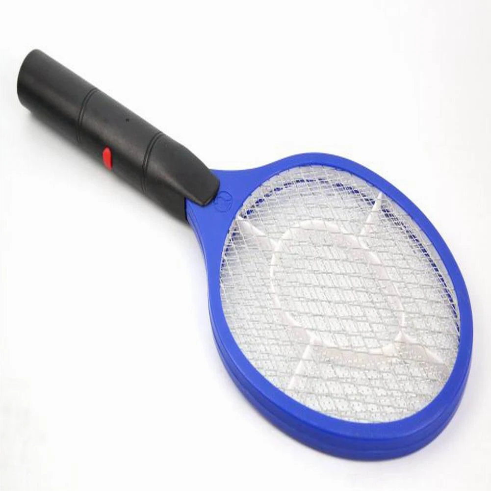 

Electric Mosquito Swatter Battery Electronic Handheld Racket Killer Fly Swatter Safety Net Mosquito With Three layers HOT !!!