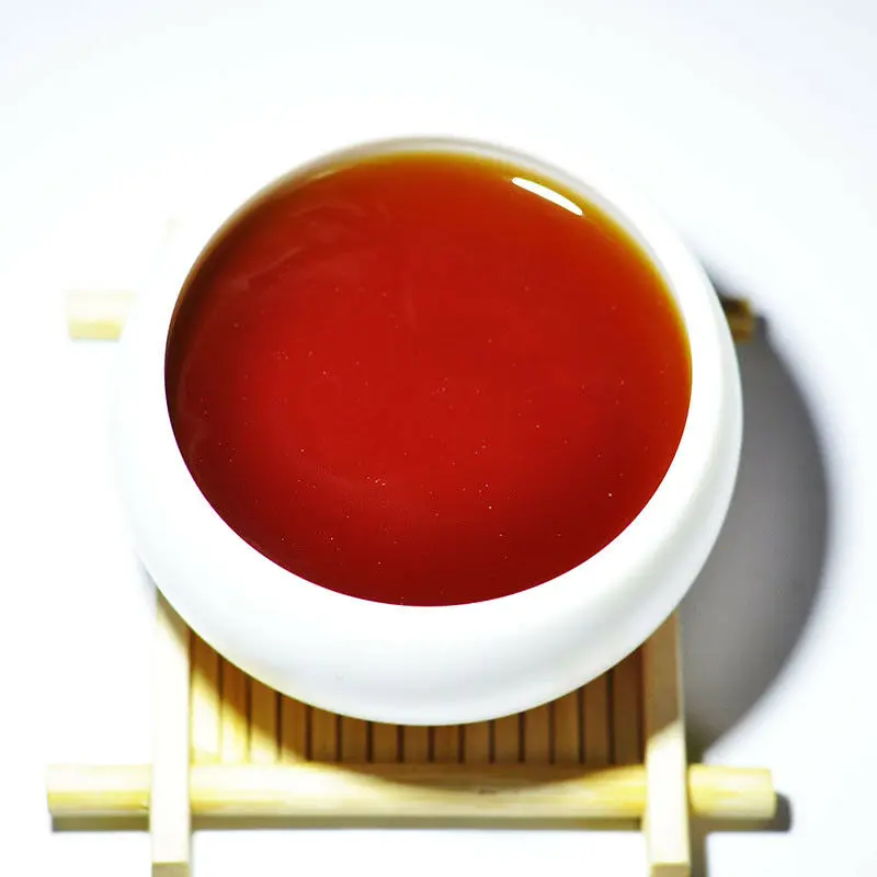 2007 Yr Pu-erh Anning Haiwan Старый товарищ 7598 лаосский Тонг Чжи Чай спелый SHU 357 г |