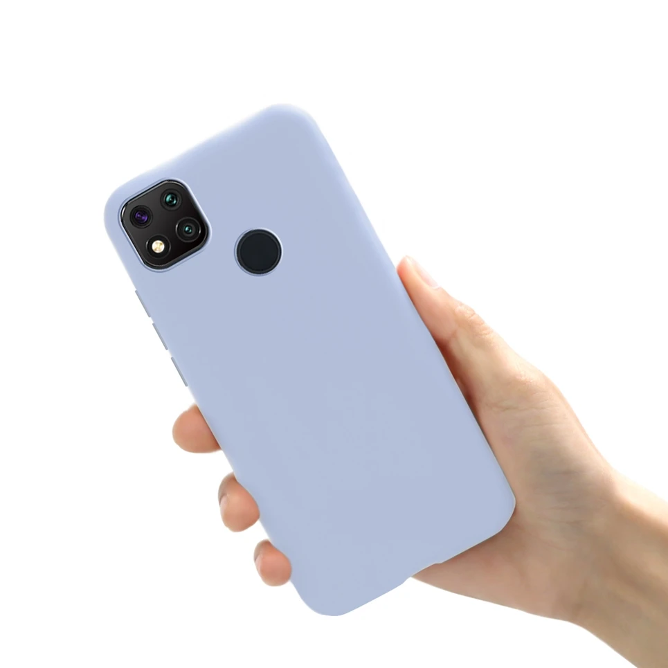 For Redmi 9C NFC 9 C Redmi9c Case Soft TPU Case For Xiaomi Redmi 9C Redmi9c NFC Candy Cover Coque For Redmi 9C 9 C NFC Shell