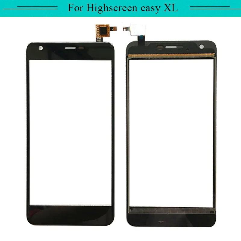 5 шт. для highscreen easy XL сенсорный экран Сенсорная панель Замена датчика Бесплатная