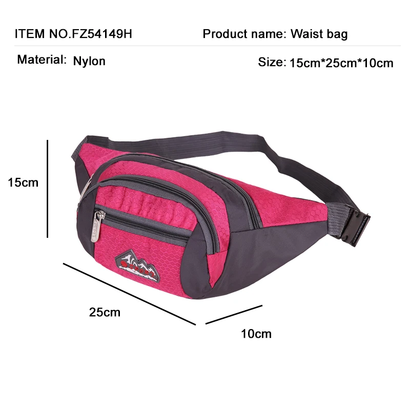 Мужская женская поясная сумка для бега хип-хоп велоспорта путешествий гонок