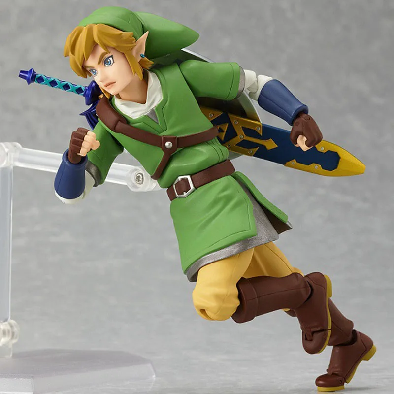 Фигурка Legend Of Figma Link 14 см отлично подходит для коллекции фигурок 3ds | Игрушки и