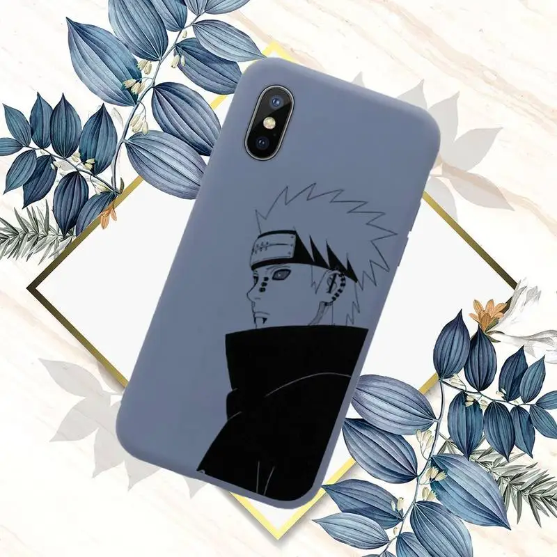 

Naruto Phone Case Candy Color for iPhone 11 12 mini pro XS MAX 8 7 6 6S Plus X SE 2020 XR