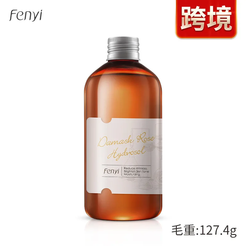 

Fenyi Damascus rose dew 105ml shrimp skin Express English packaging cross border manufacturer