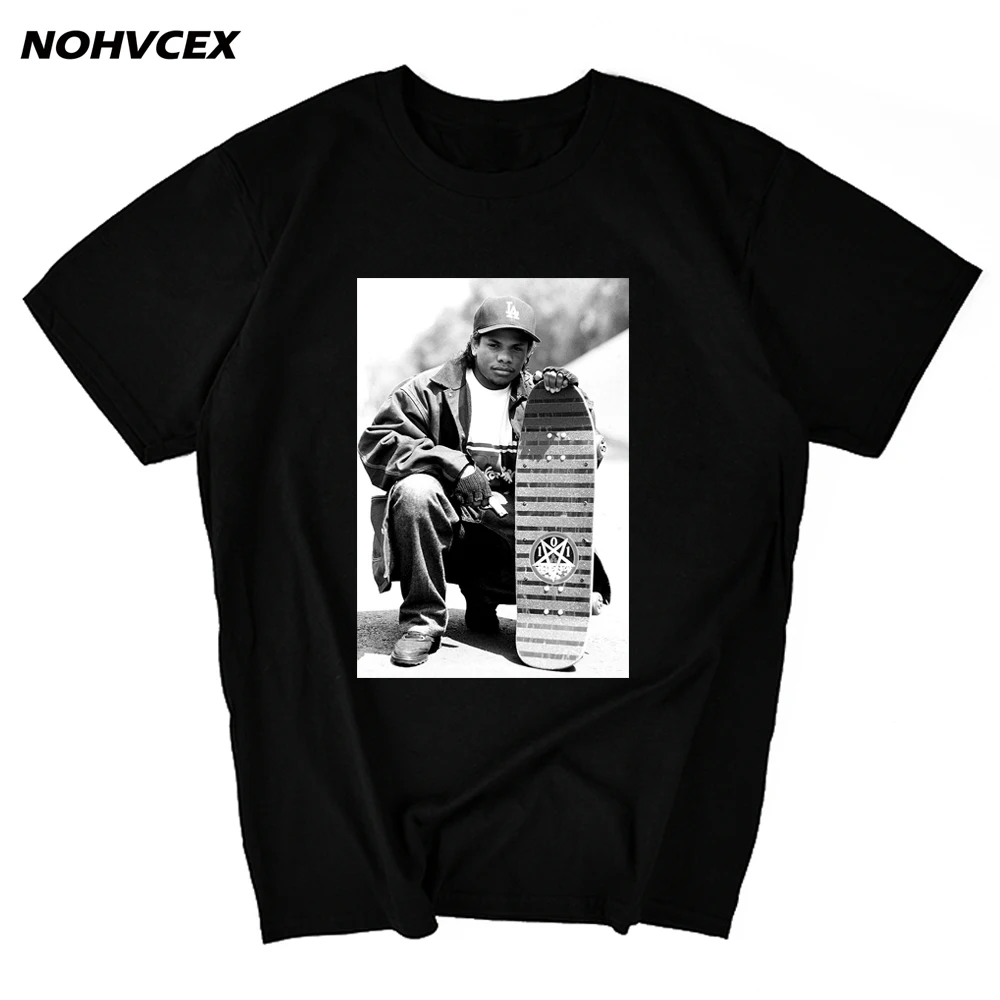 Футболка Eazy E Прямая Из комтона стильная повседневная мужская рубашка в стиле хип