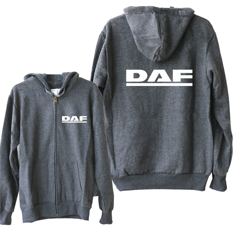 

DAF Trucks Sweatshirt Hoodies Men Fashion Coat Pullover Fleece Pullover Unisex Autumn DAF Trucks Sweatshirts