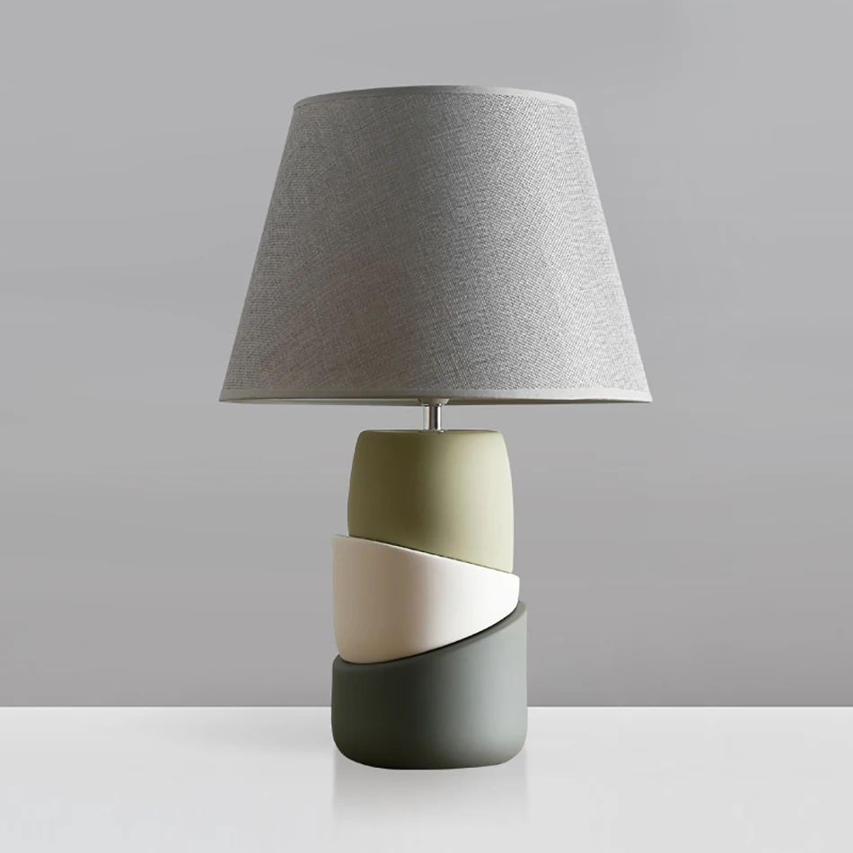 Светодиодный настольный светильник нордическая лампа для спальни теплый