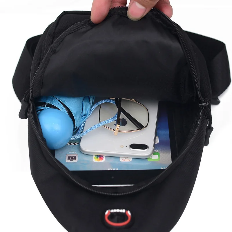 Модная нагрудная сумка водонепроницаемая нейлоновая сумка-слинг повседневная