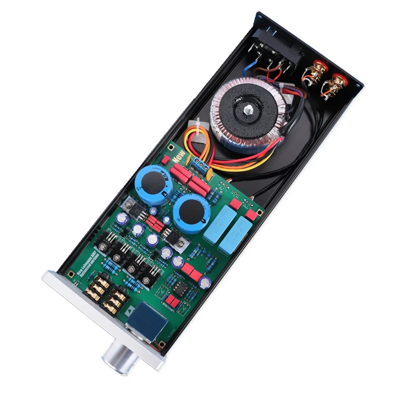

New HiFi 2020 Professional preamp Headphone Amplifier DIY Kit AMP With aluminum chassis preamplifier hifi headphone amp