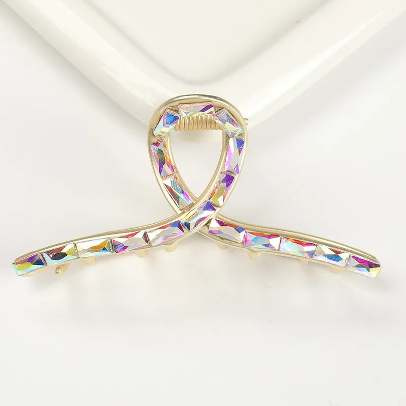 Новинка 2022 модная большая Изысканная Роскошная металлическая заколка для женщин
