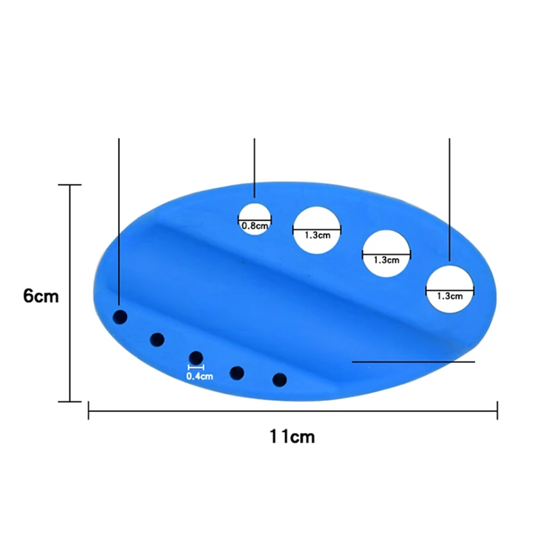 

1PCS Oval Silicone Tattoo Tool Pen Holder Stand For Microblading Pigment Ink Cup Machine Permanent Makeup Tattoo Accessories