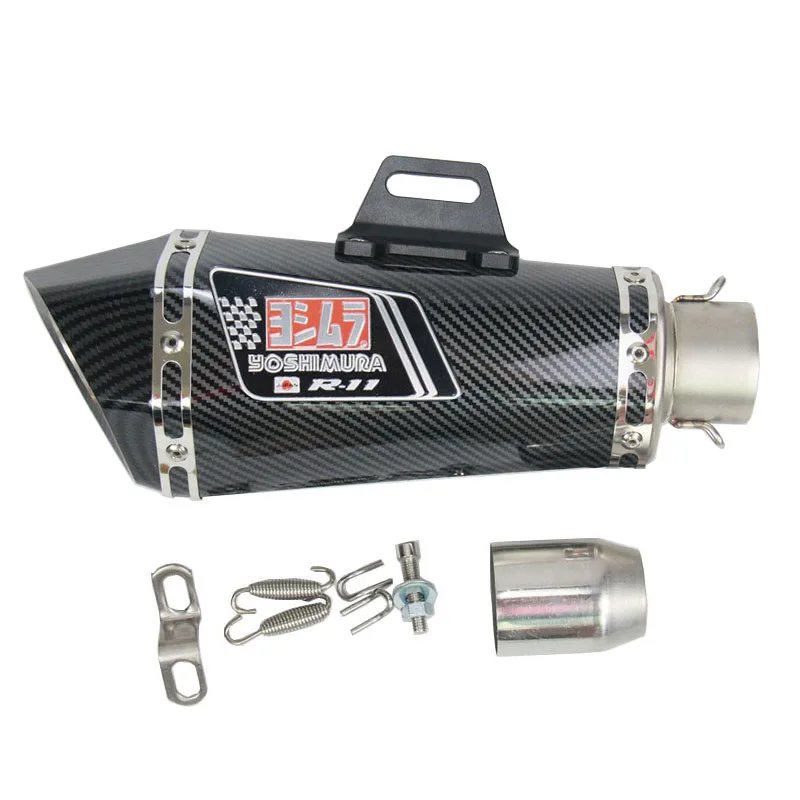 Мото 51 мм мотоцикл Yoshimura Наклейка на выхлопную трубу глушитель с DBkiller для MT07 R15 Z900