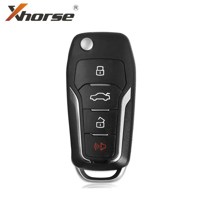 

Универсальный пульт дистанционного управления Xhorse для ключа типа Ford XKFO01EN, 4 кнопки, 1 шт.
