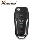 Универсальный пульт дистанционного управления Xhorse для ключа типа Ford XKFO01EN, 4 кнопки, 1 шт.