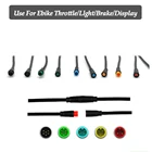 Водонепроницаемый соединитель Julet для электровелосипеда, 2, 3, 4, 5, 6 контактов, разъем для дисплея Bafang, кабель Мамапапа (опциональный тип)