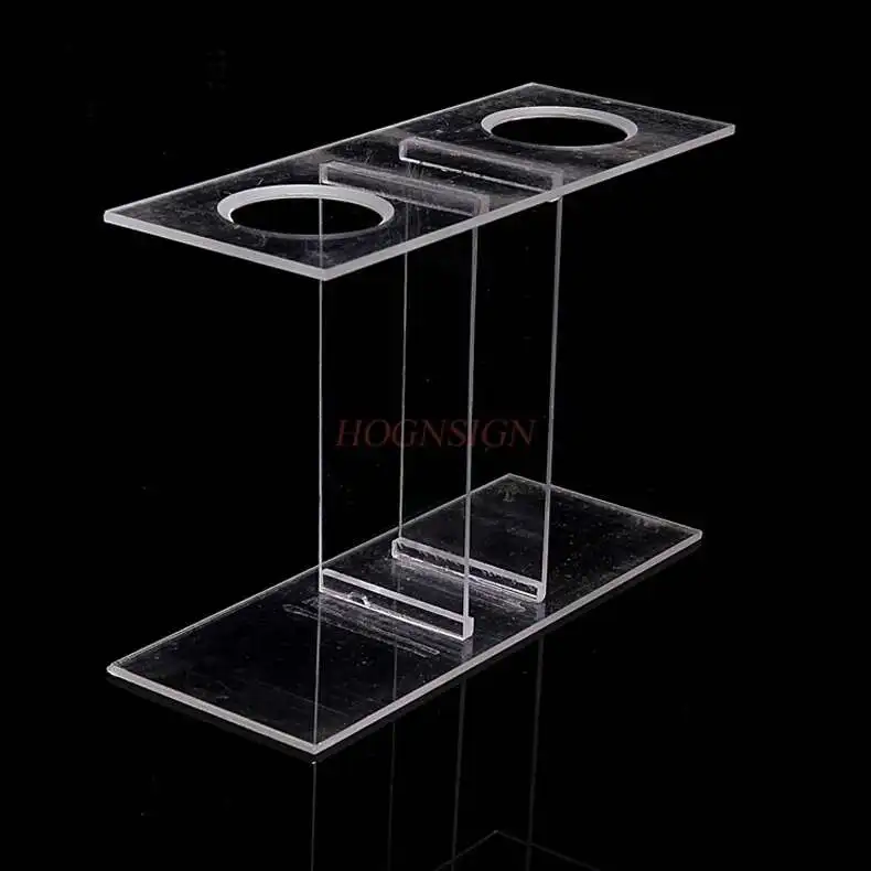 

experiment equipment Plexiglass funnel rack 2-hole laboratory experiment teaching instrument teaching supplies