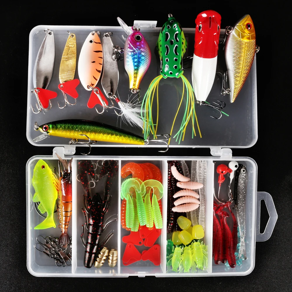 102 шт. приманка для ловли рыбы поддельные Креветочный крючок Приманка приманок