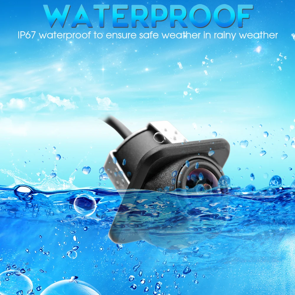 

Smartour HD 170Â° Fisheye Dynamic Trajectory Parking Line Car Rear View Reverse Track Backup Camera For Vehicle Parking Monitor