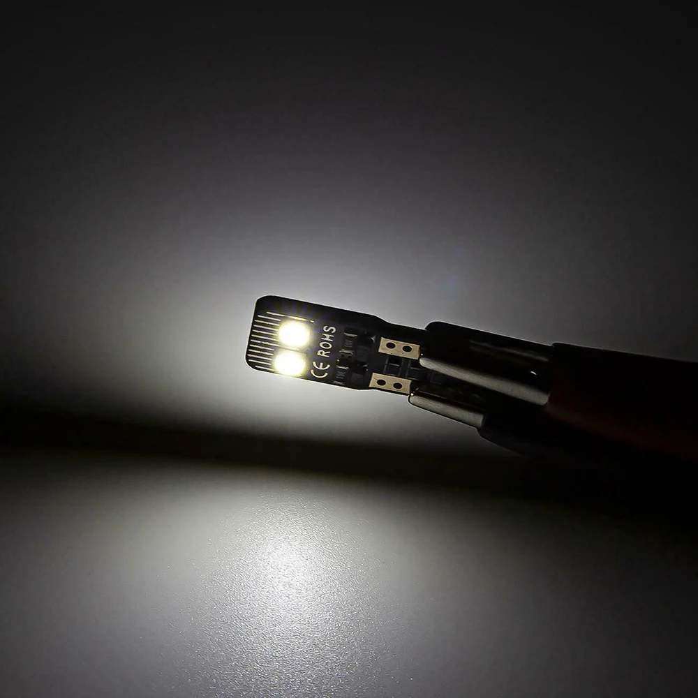 4smd светодиодный W5W 194 лампы T10 автомобильная светодиодная лампа светильник белый