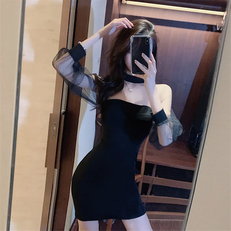 Настоящая фотография 2020 Новая мода ретро дикая сетка сшитая тонкая хип посылка