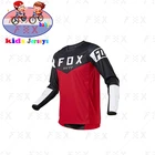 Детская быстросохнущая футболка для мотокросса, рубашка для горного велосипеда, детская одежда для мотоцикла http fox, футболки для горного велосипеда, новинка 2021