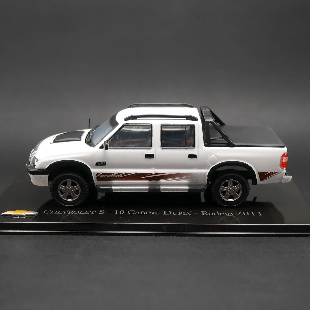 Авто Inn ixo 1:43 Chevrolet S 10 двойная камера Rodeio 2011 литая модель автомобиля|ixo 1:43|diecast model