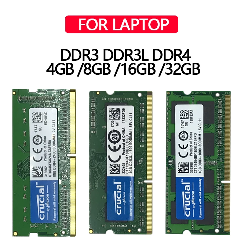 Память DDR3 DDR4 16 ГБ 8 1600 МГц DDR3L 32 Гб 2400 DIMM для ноутбука ОЗУ 4 240pin 2133 3200 204pin Sodimm PC3 |