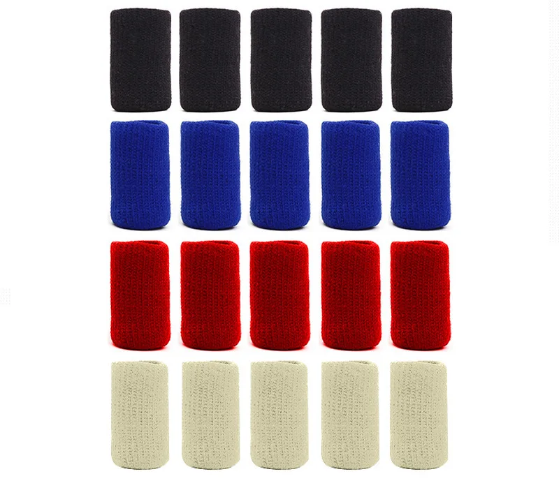 10 шт. эластичные спортивные рукава для пальцев поддержка артрита защита