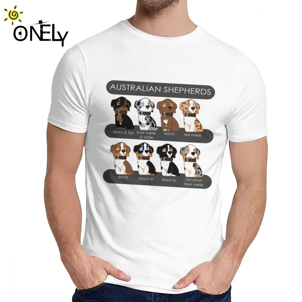 

Boy Tee Shirt Australian Shepherds Great Hot Sale O-neck Cartoon Design T-shirt