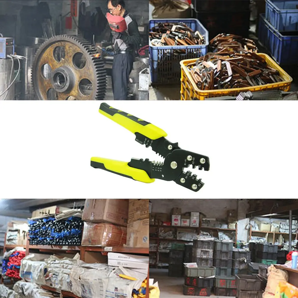 Автоматический обжимной инструмент для зачистки проводов клещи снятия изоляции