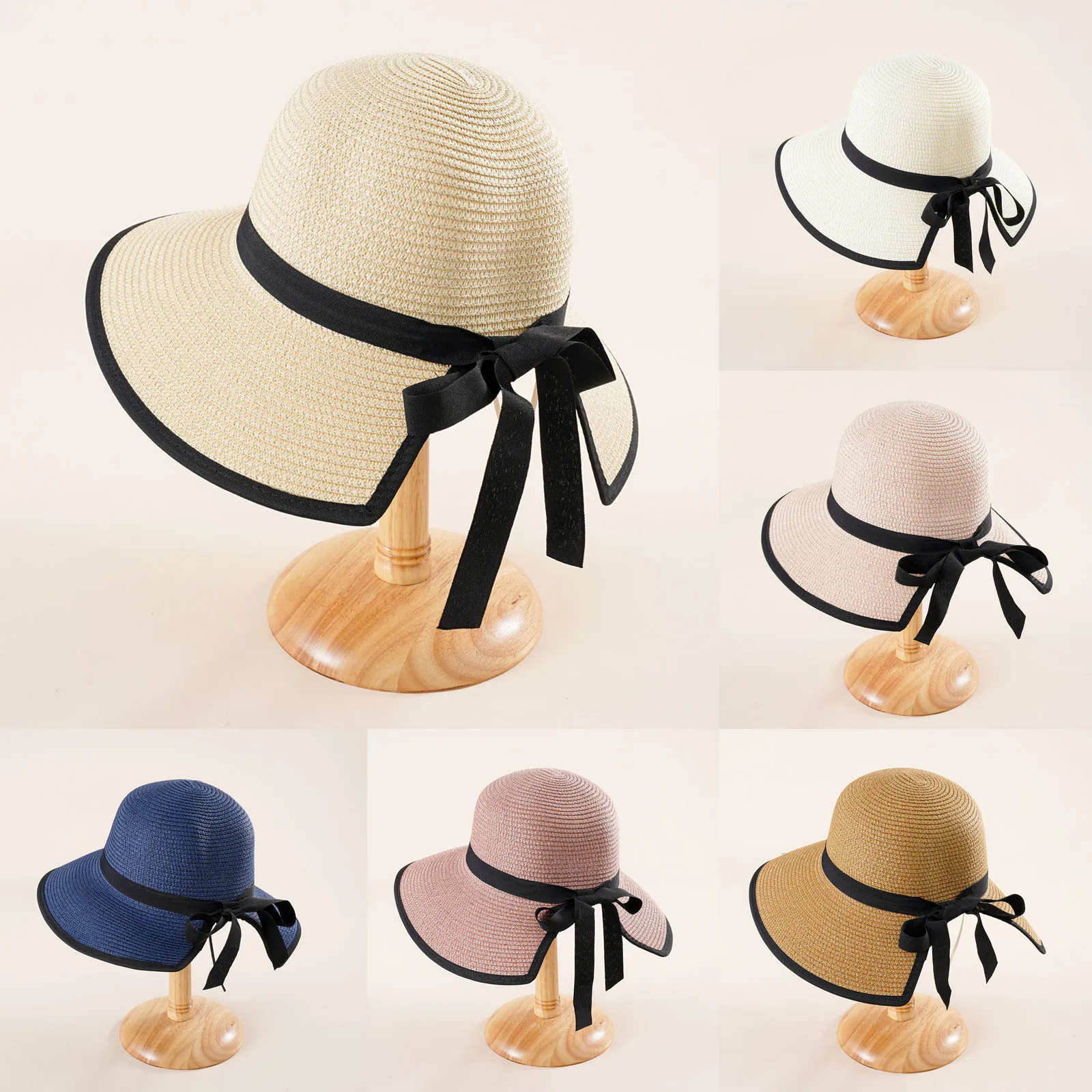 

Women's Summer Fashion Conciseness Wide Rollable Drafting Hat Sun Hat Beach Hat панама hats for women кепка cap#g