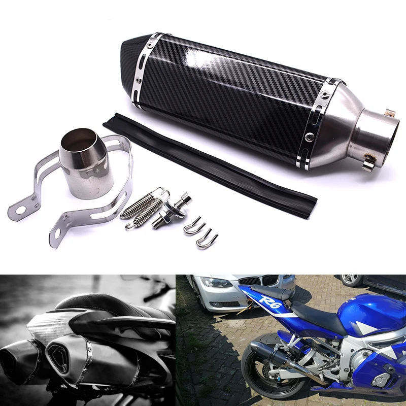 Новое модное кашне 36 51 мм Универсальный мотоцикл для Akrapovic выхлопная труба