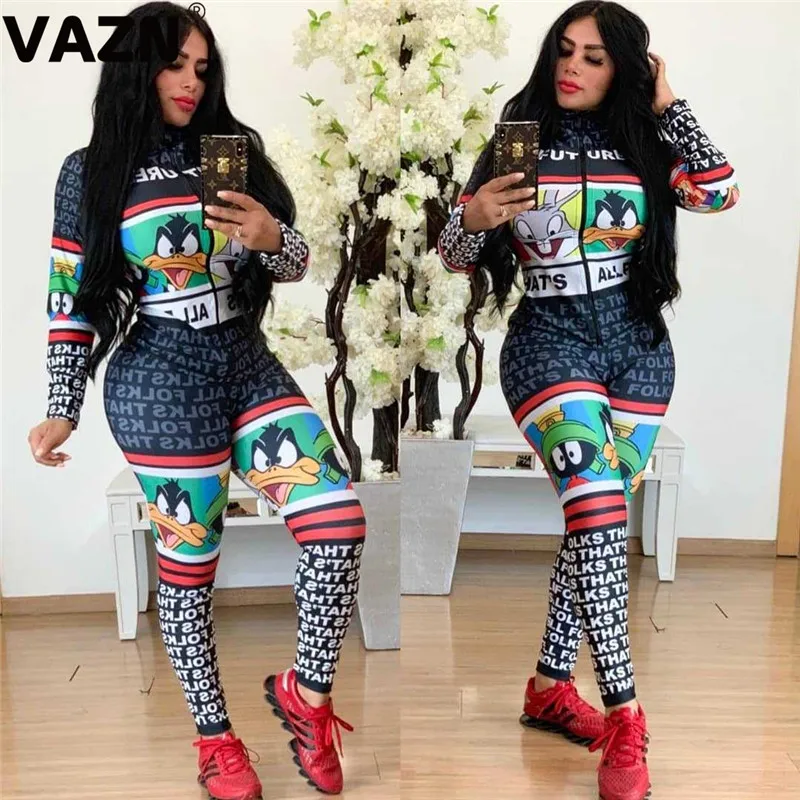 VAZN новые изысканные 2020 летние пикантные женские 3 вида цветов узкие мультфильм