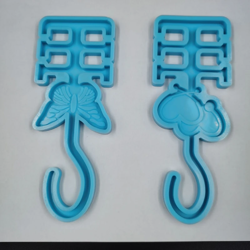 

DIY Hanger Resin Molds Face Covering Storage Hook Silicone Epoxy Casting Mould N0HE