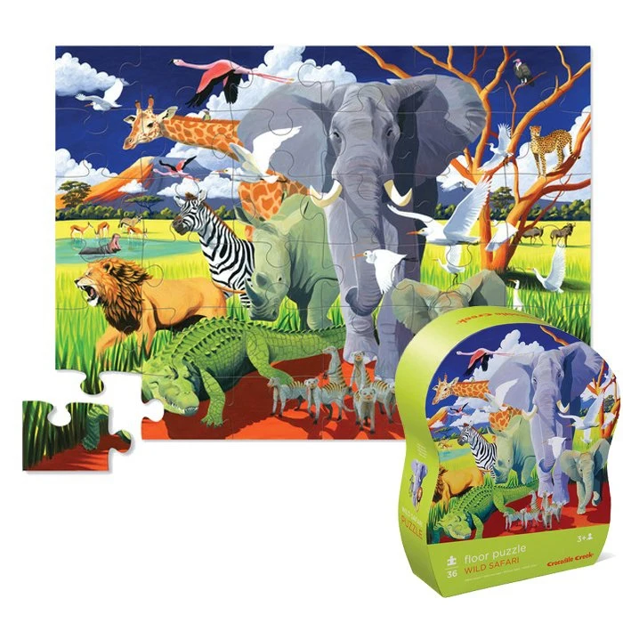 Пазл &quotДикое сафари&quot 36 деталей | Игрушки и хобби