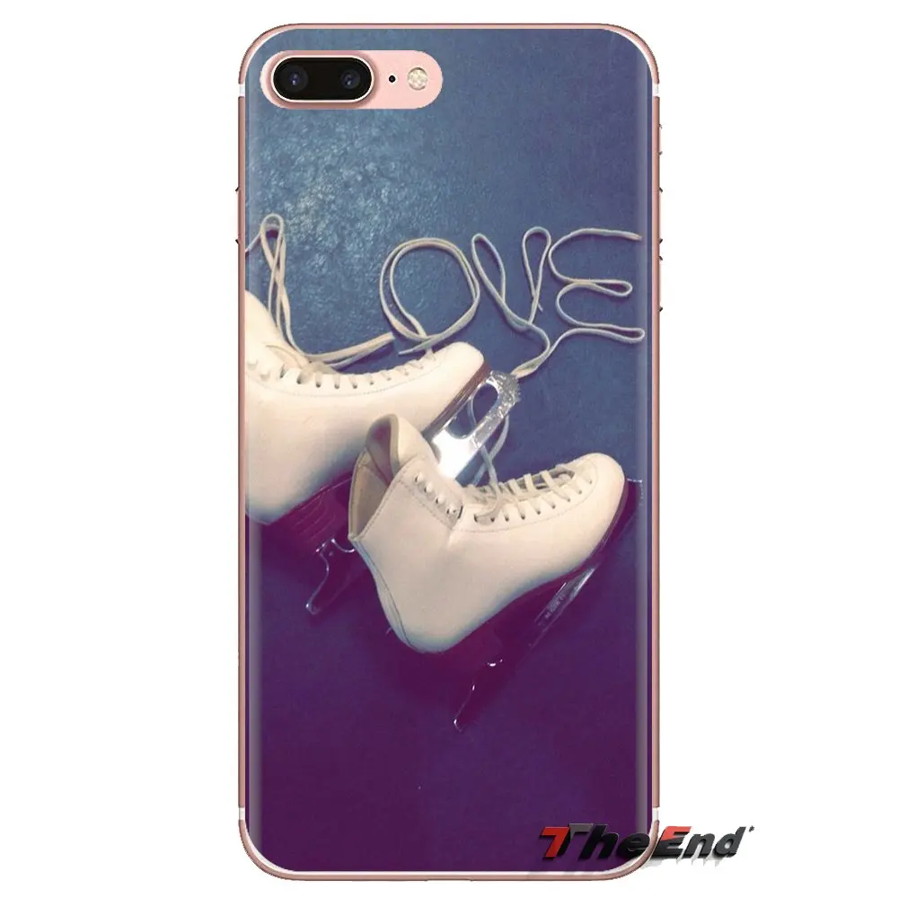 Прозрачный мягкий чехол для iPod Touch Apple iPhone 4 4s 5 5S SE 5C 6 6S 7 8 X XR XS Plus MAX фигурное катание