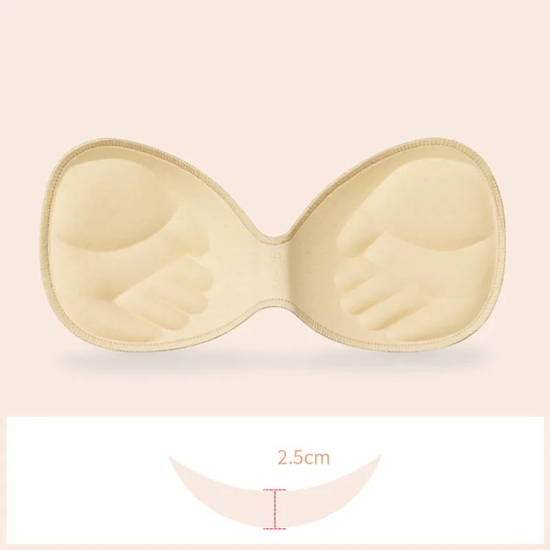 

Swimsuit Padding Inserts Women Clothes Accessories Foam Triangle Sponge Pads Chest Cups Breast Bra Inserts Chest Pad