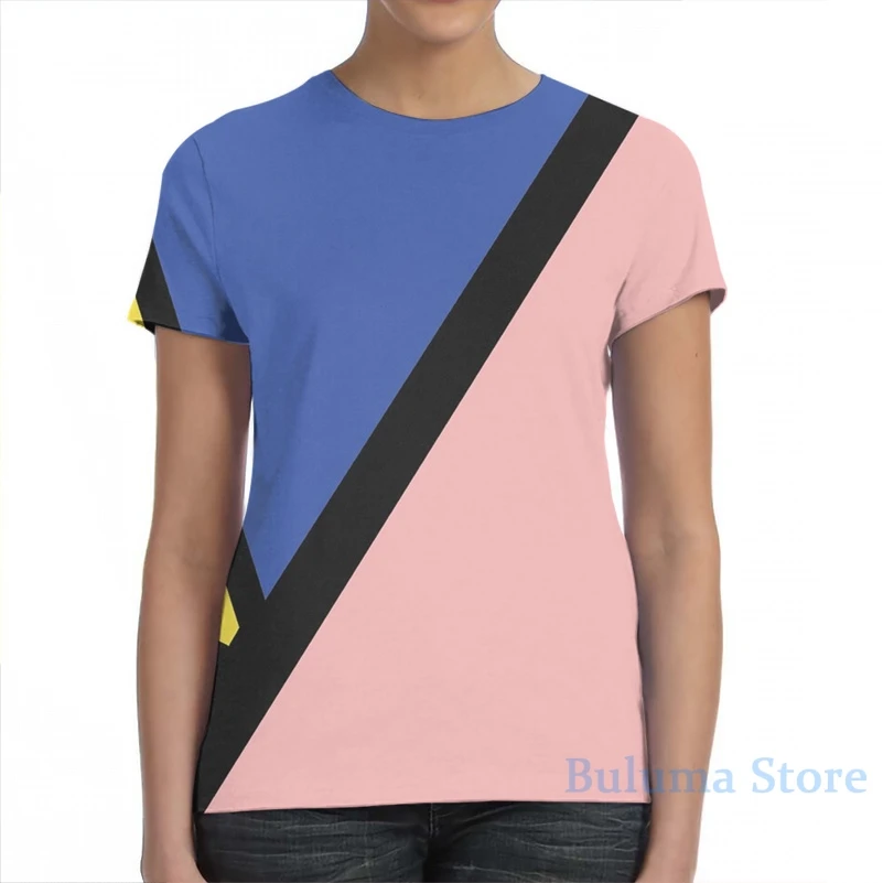 Футболка Mondrian с абстрактным принтом для мужчин и женщин модная тенниска надписью