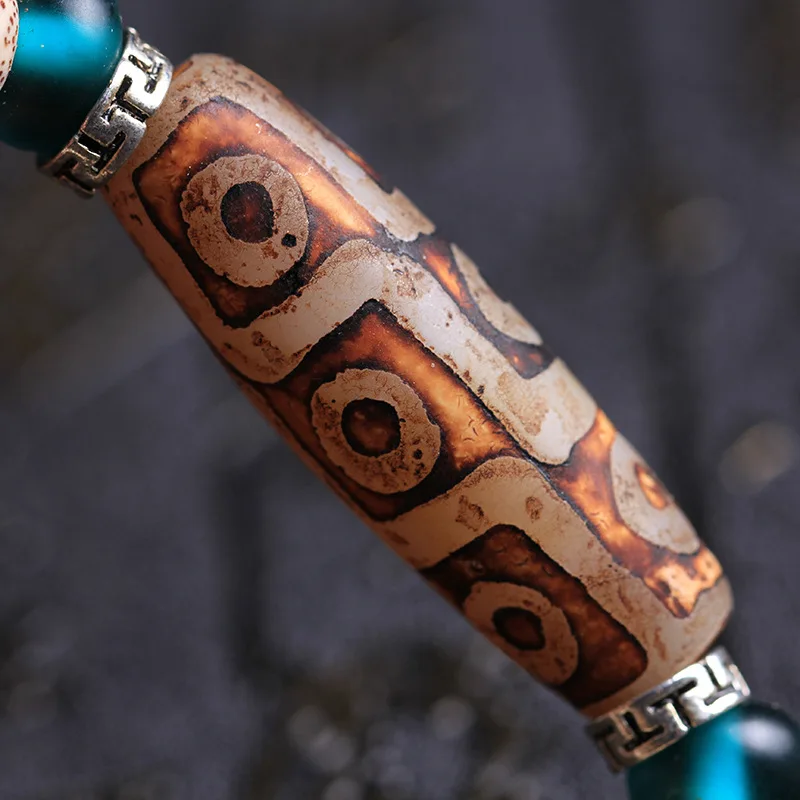 Аутентичные натуральные семена Бодхи Бусы Браслеты с бусины дзи сглаза для