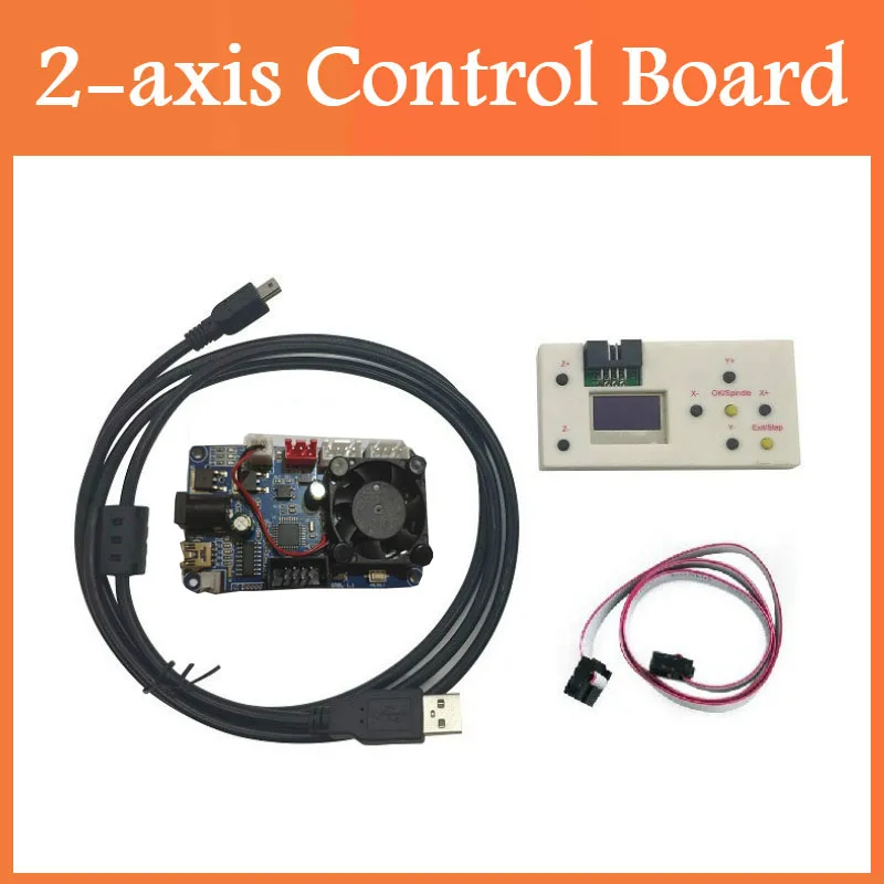 2 осевая панель управления GRBL 1 + Автономный контроллер DIY лазерная гравировальная