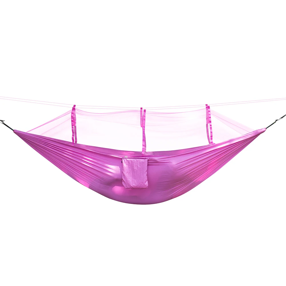 

Portable Hanging Swing Outdoor Camping Mosquito Net Nylon Hammock Hanging Bed Sleeping Swing